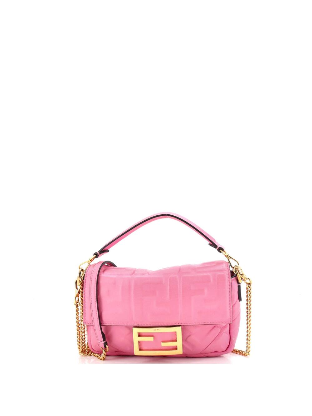 Fendi Baguette Nm Bag Zucca Embossed #303786F20B